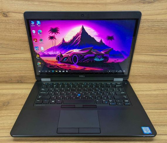 Ультрабук Dell Latitude E5470 / 14" (1920x1080) IPS Touch / Intel Core i5-6440HQ (4 ядра по 2.6 - 3.5 GHz) / 8 GB DDR4 / 256 GB SSD / Intel HD Graphics 530 / WebCam / Windows 10 б/у + Подарок Флэш-накопитель USB 32 GB | Зображення 1