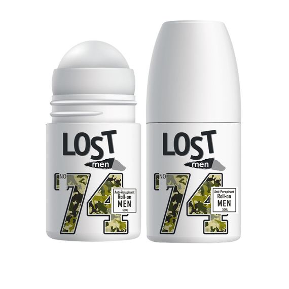 Мужской роликовый дезодорант LOST 74  50 мл
