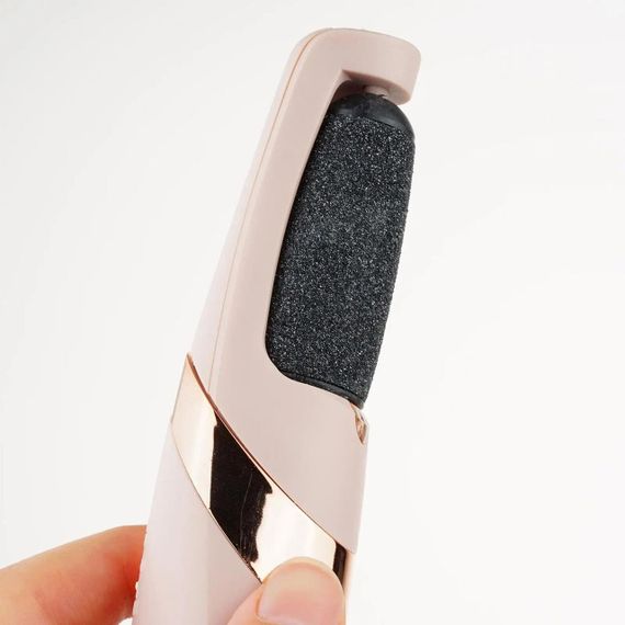 Электрическая пемза для ног, с 2 роликами, Flawless Pedi / Аккумуляторный аппарат для педикюра | Зображення 4