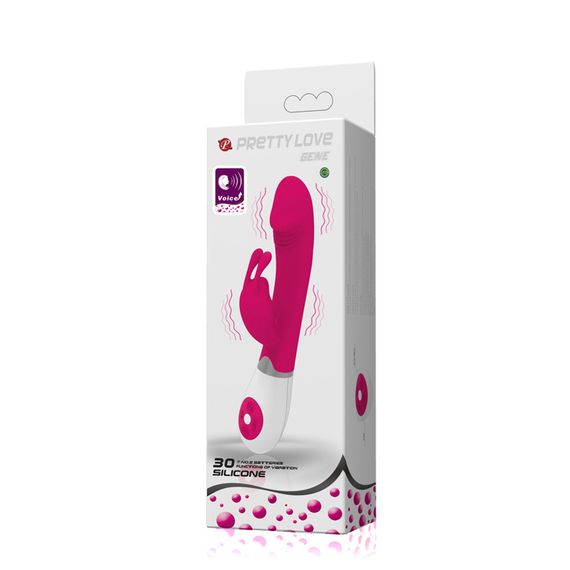 Вібратор - Pretty Love Gene Vibrator Pink Sex Aura | Зображення 1