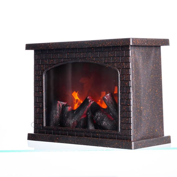 Камін-світильник декоративний LED-підсвічування USB 12×20×27.5 (см) CR-3-4 | Зображення 4