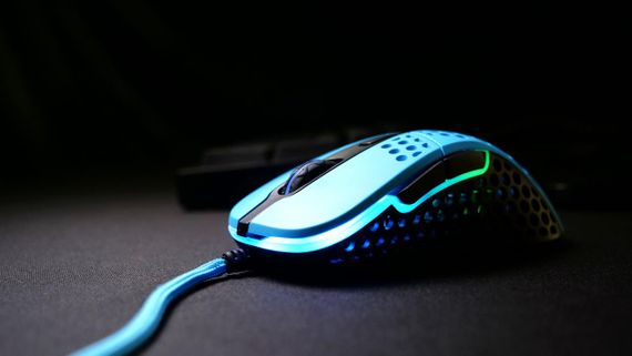 Миша ігрова Xtrfy M4 RGB, Miami Blue (XG-M4-RGB-BLUE) | Зображення 1