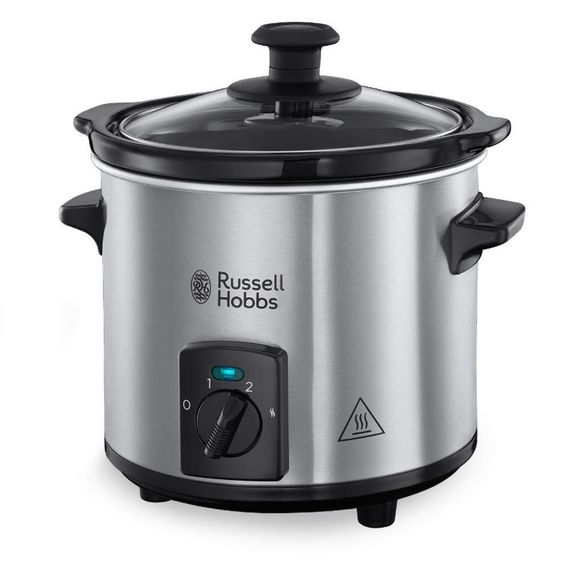 Медленноварка Russell Hobbs 25570-56 Compact Home, 145Вт, 2л, нержавеющая сталь (25570-56)