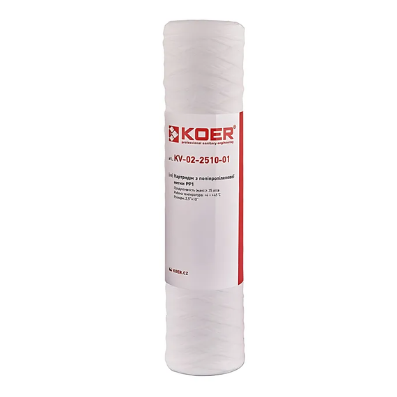 Картридж из полипропиленовой нити PP1 KOER KV.0101 (KR3159)