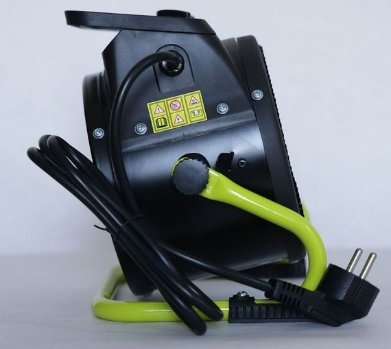 Электрический обогреватель Gardyer 2,0 кВт, площадь обогрева 20 кв.м., напольный, черный (HE2000) | Зображення 1