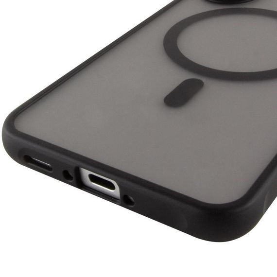 Чохол TPU Bloom with MagSafe для Samsung Galaxy A36 5G / A56 5G Black | Зображення 4