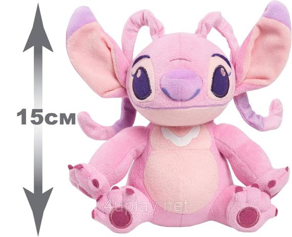 М'яка іграшка Ангел 15 см з Ліло і Стіч Оригінал Disney Lilo & Stitch Plush Angel | Зображення 1