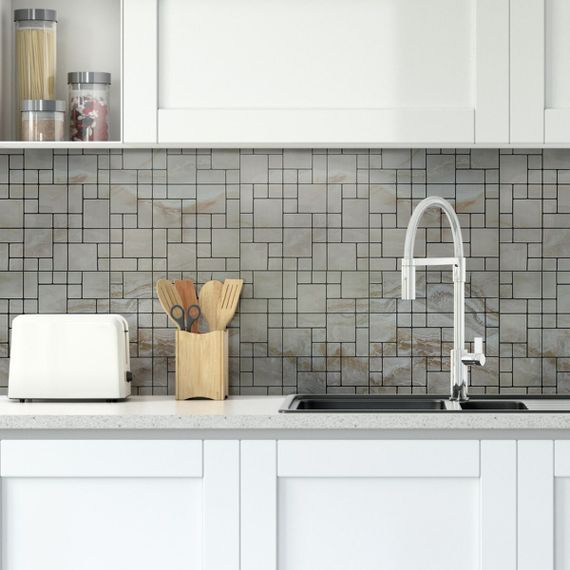 Самоклеюча PET мозаїка 30*30CM*4MM (D) SW-00001656 | Зображення 7