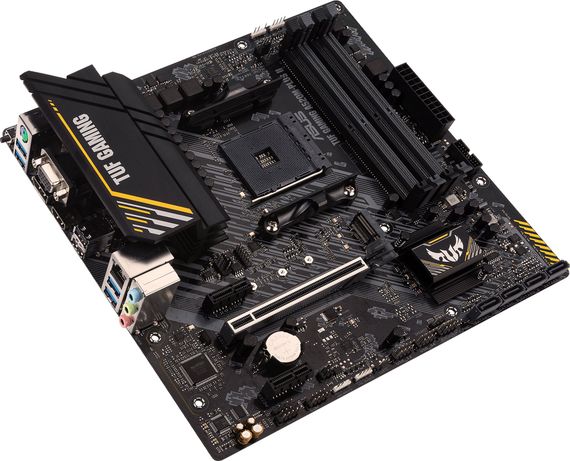 Материнcька плата ASUS TUF GAMING A520M-PLUS II sAM4 A520 4xDDR4 HDMI DVI D-Sub mATX 90MB17G0-M0EAY0 | Зображення 6