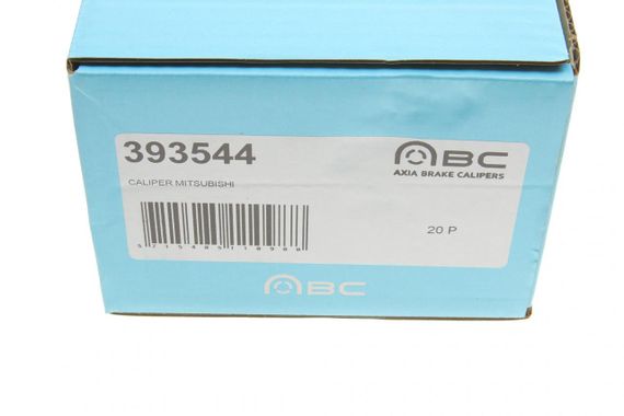 Суппорт тормозной задний  L Mitsubishi Lancer VII Outlander I 02-13 d=38  Akebono  393544 | Зображення 4