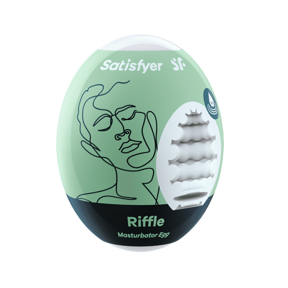 Мастурбатор-яйце Egg RiffleSatisfyer (Німеччина) Sex Aura