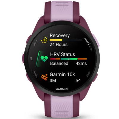 Смарт-часы Garmin Forerunner 165 Music, GPS, WiFi, Berry/Lilac, GPS (010-02863-33) | Зображення 7