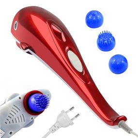 Інфрачервоний масажер для тіла "Дельфін", від мережі, RF-889 (DL117) / Ручний вібромасажер для спини