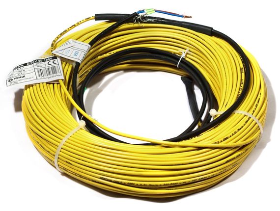Нагревательный кабель для электрического теплого пола In-Therm ADSV20 (Чехия) от 6,4 м² до 10,2 м² (1300 Вт) | Зображення 2