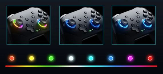 Геймпад джойстик контролер для Switch Pro для Switch/Switch Lite/OLED/PC, VOYEE S08 | Зображення 3