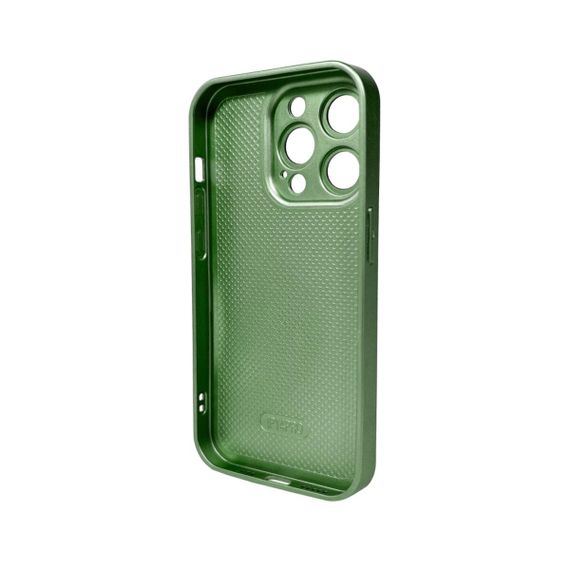 Чохол для смартфона AG Glass Matt Frame Color Logo for Apple iPhone 15 Pro Light Green | Зображення 1