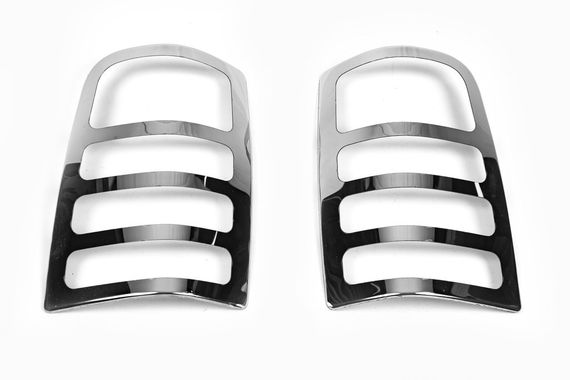 Накладка на стопы (2 шт., нерж.) OmsaLine - Итальянская нержавейка для Citroen Berlingo 1996-2008 гг | Зображення 3