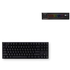 Клавіатура Fantech MAXFIT 87 MK856 Blue Switch LED індикатори чорний (ЦУ-00035126_1498)
