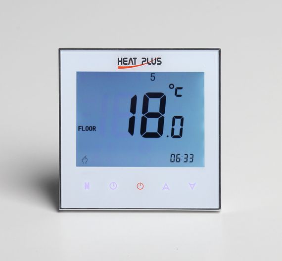 Терморегулятор Heat Plus ITeo White