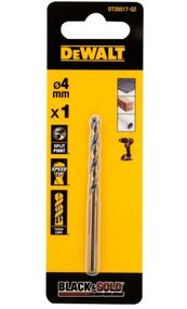 Свердло по металу DeWalt BLACK & GOLD HSS-G 4 мм (DT20517)