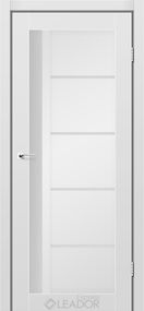 Двері міжкімнатні Leador Express Rim Сірий Мат