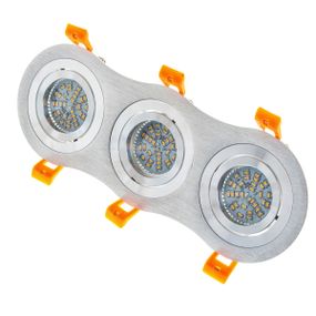Светильник точечный поворотный HDL-DT 108/3 MR16 SL