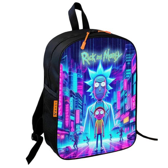 Рюкзак шкільний дитячий Рік і Морті «Rick and Morty» 36х27 см для хлопчика (01092)