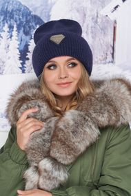 Шапка «Даймонд» джинсовый