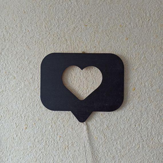 Панно декоративная картина на стену Лайк LED подсветка 300х250 acr-p000026 | Зображення 1