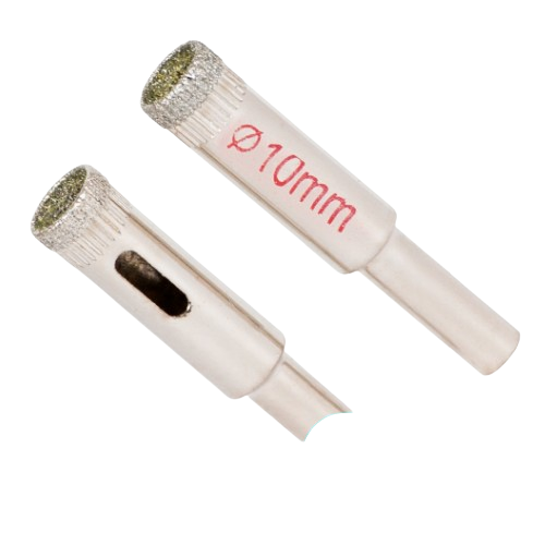 Коронка алмазна по керамиці та склу d10мм SIGMA