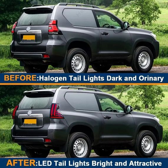 Задні ліхтарі Dragon V2 (2013-2023, 2 шт) для Lexus GX460 рр | Зображення 2