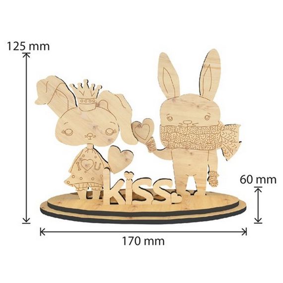 Дитячий набір для творчості "Можна поцілувати" FDCKW-045 | Зображення 3