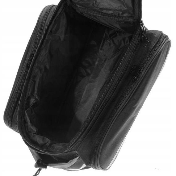 Велосипедна сумка на багажник із дощовиком  Korbi 30L чорна | Зображення 6