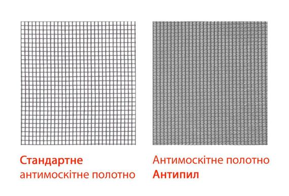 Сетка на магнитах - Антипыль Пантера (чёрное полотно) B 90*200 см | Зображення 3