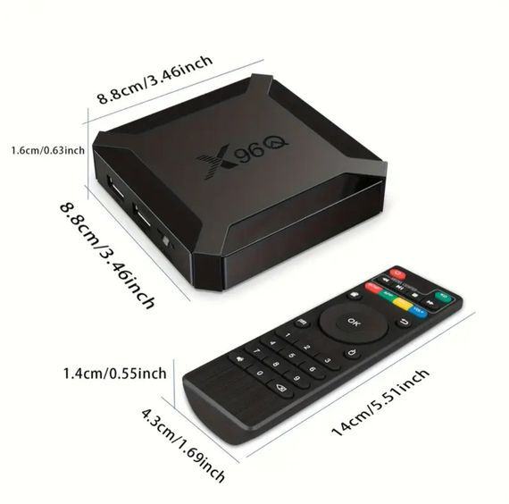 Медіаплеєр X96Q Android TV Box (2GB RAM + 16 GB ROM, 4K UHD, Wi-Fi) | Зображення 8