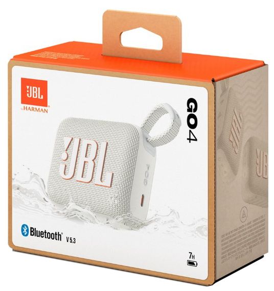 Портативна акустика JBL Go 4 White (JBLGO4WHT) | Зображення 9