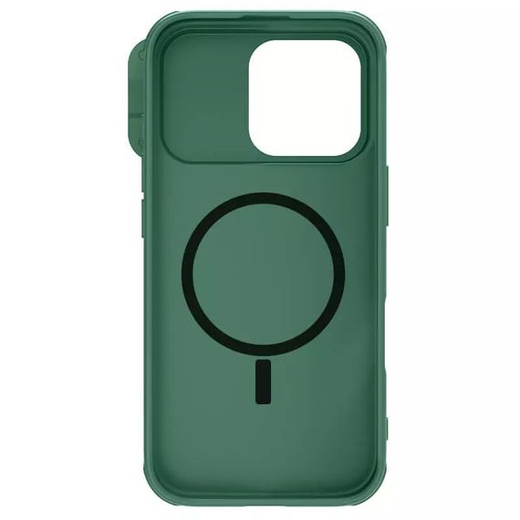 Карбонова накладка Nillkin CamShield Pro Magnetic для Apple iPhone 16 Pro (6.3") Deep Green | Зображення 5