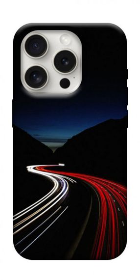 Чохол з картинкою Червоно-біла дорога для Apple iPhone 16 Pro (6.3")