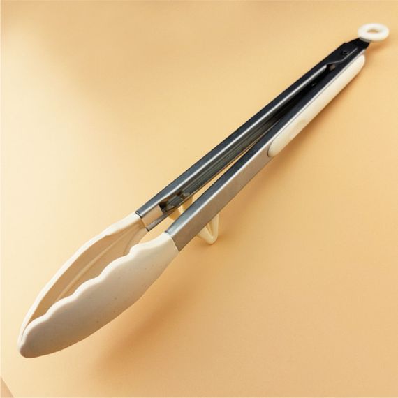 Щипцы кухонные Vinzer Culinary VZ-50678 34х3.5 см бежевый | Зображення 5