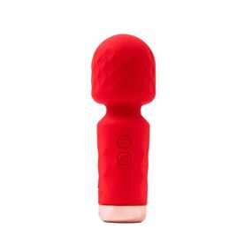 Вибростимулятор клиторальный Knight at Night USB красный – Вибраторы