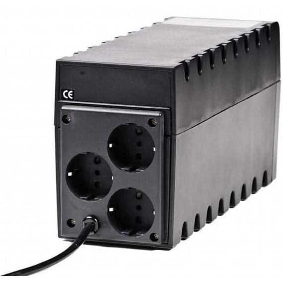 Пристрій безперебійного живлення Powercom RPT-800A Schuko | Зображення 1