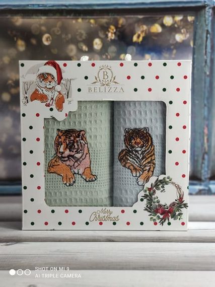 Набір рушників Belizza  83500 Туреччина 40x60  Вафельний