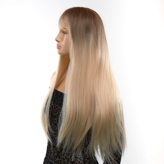 Перука пряма з чубчиком Fetish Hair омбре блонд, 60 см | Зображення 1