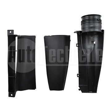 Воздухозаборник воздушного фильтра Audi A3 03-13/ VW Caddy 04-20/ Golf 05-13/ Jetta 05-/ Passat 11-/ Touran 10-15 (к-кт 3