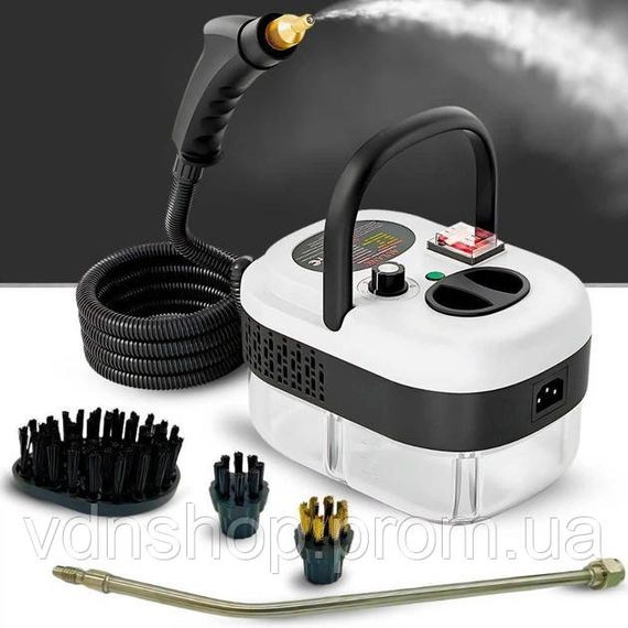 Универсальный пароочиститель Domotec MS-5354 2500Вт с насадками 1.2 л для ухода за домом 3 бар XB-90
