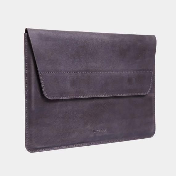 Чохол для ноутбука вінтажний Incarne Line MacBook Pro 16" 2019-2025 line-gray-vintage-pro-16 сірий | Зображення 1