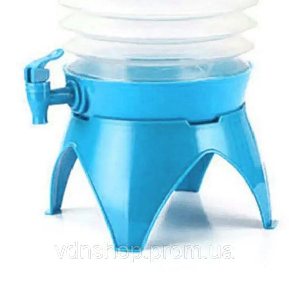 Відкритий складний диспенсер для напоїв пластиковий портативний для пікніків на відкритому повітрі | Зображення 3