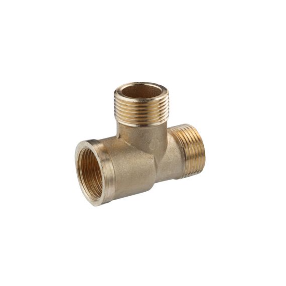 Трійник посилений LexLine 3/4" ЗЗВ латунний УК0209-В | Зображення 2