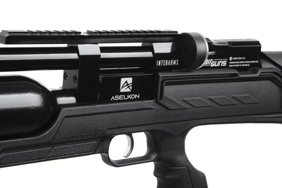 Пневматическая винтовка Aselkon MX8 Evoc Black кал. 4.5 Пневматика винтовка Пневматика Винтовка воздушка | Зображення 6