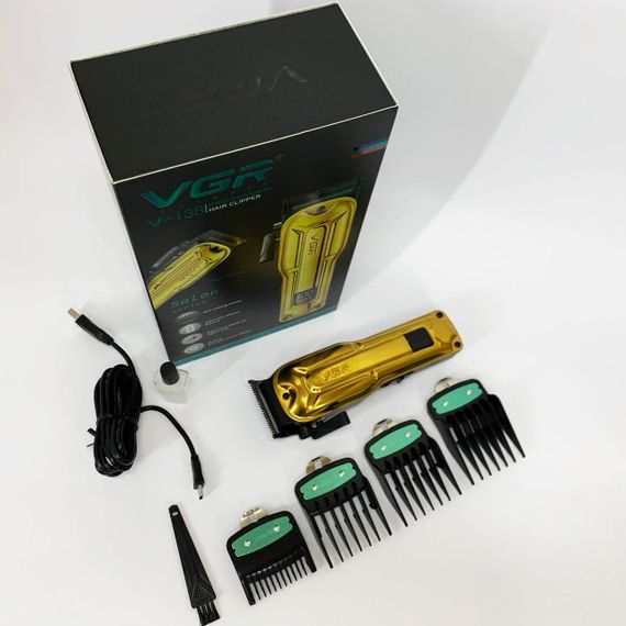 Професійний тример з набором насадок VGR, Машинки для стрижки професійні машини, Тример бездротовий SM-51 | Зображення 4